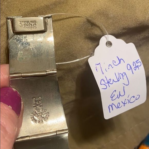 Sterling bracelet 925 EW Mexico - Picture 4 of 7